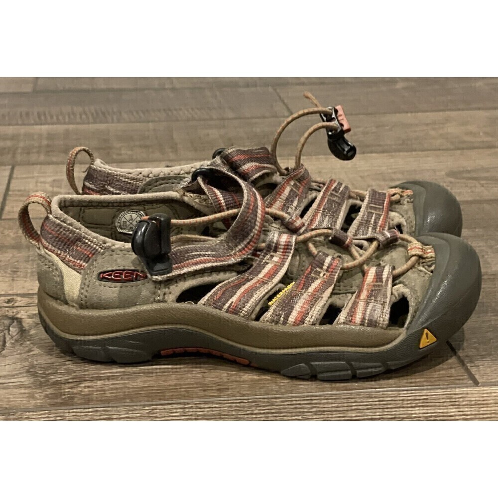 Keen Newport H2 Kids Size 1 Kids Trail Hiking Water Sport Sandals Brown Shoes - Picture 2 of 12